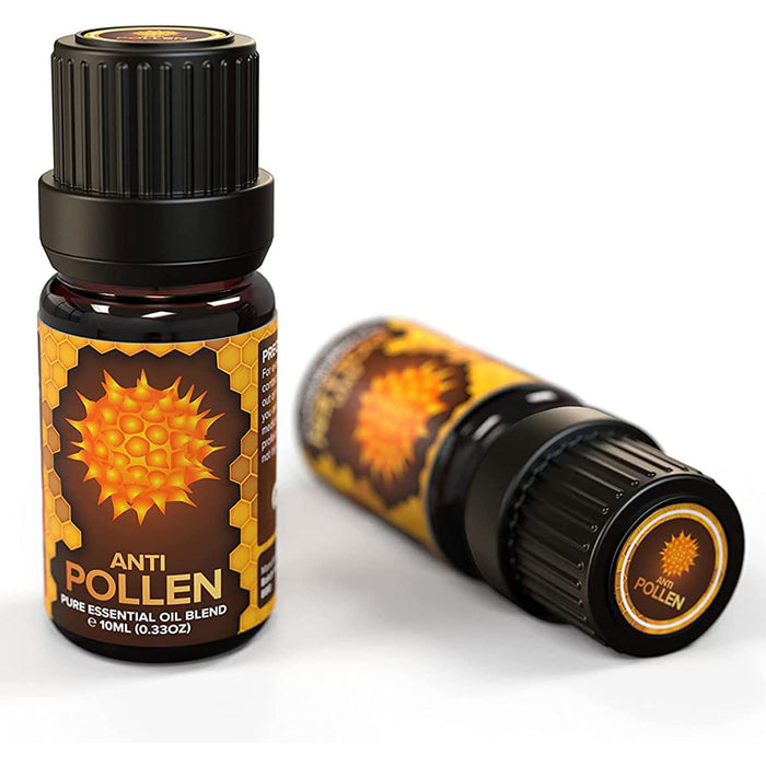 Anti pollen essential oil blends presented by ecodrop