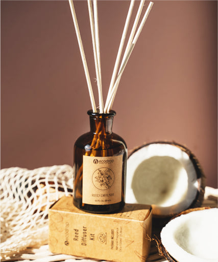 Coco Sandalwood Reed Diffuser, 100ml