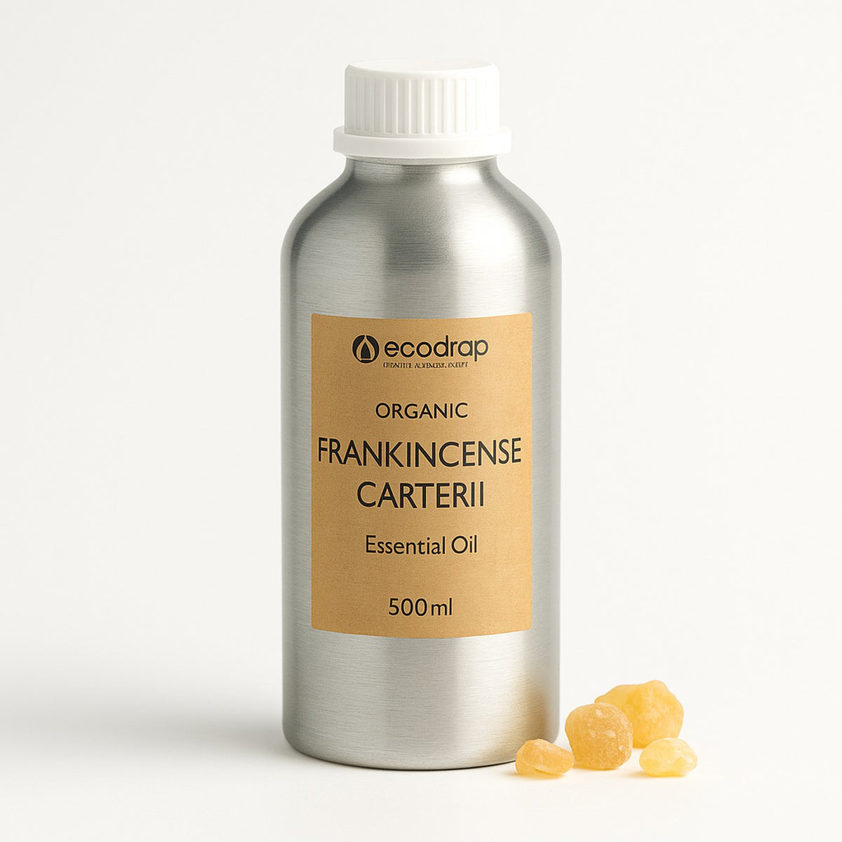 Organic Frankincense Carterii essential oil 500ml aluminium bottle