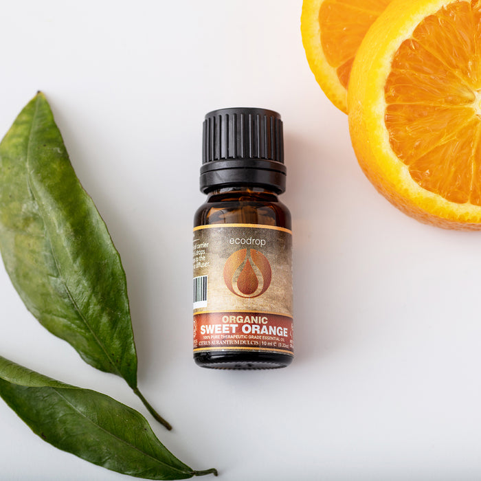 Organic Sweet Orange Essential Oils, 10ml