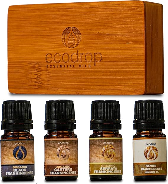 Frankincense Essential Oil Collection 4 x 5ml - ecodrop