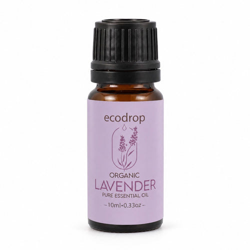 Organic French Lavender Essential Oil 10ml dropper bottle