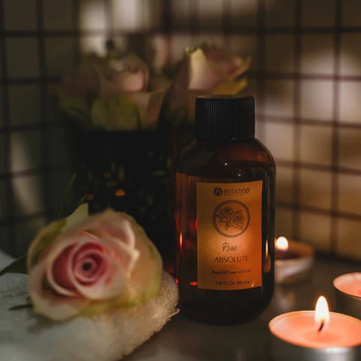 Rose Absolute reed diffuser