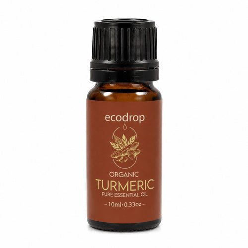 Organic Turmeric Essential Oil 10ml dropper bottle