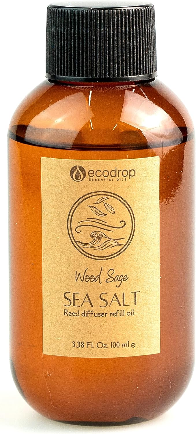 Wood Sage Sea Salt Reed Diffuser - ecodrop