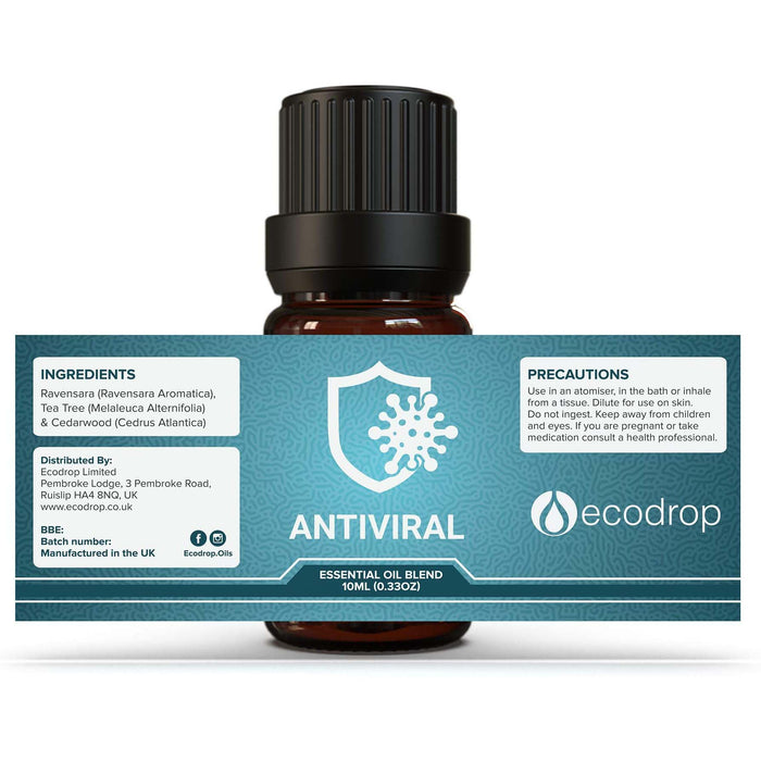 Antiviral Pure Essential Oil Blend, 10ml - ecodrop