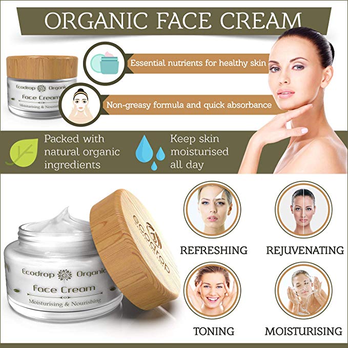 Organic Face Cream - ecodrop