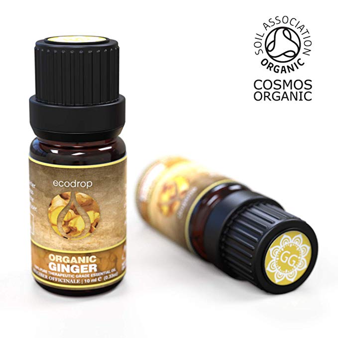 Organic Ginger Essential Oil, 10ml - ecodrop