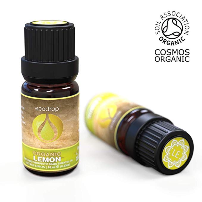 Organic Lemon Essential Oil, 10ml - ecodrop
