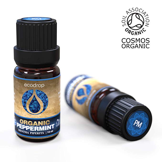 Organic Peppermint Essential Oil, 10ml - ecodrop