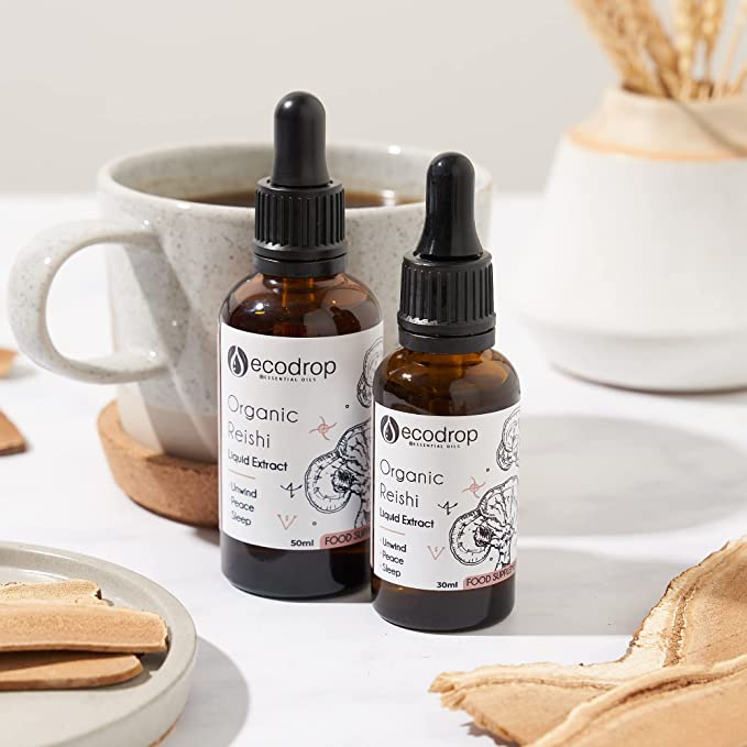 Organic Reishi Mushroom Double Extract Liquid - ecodrop