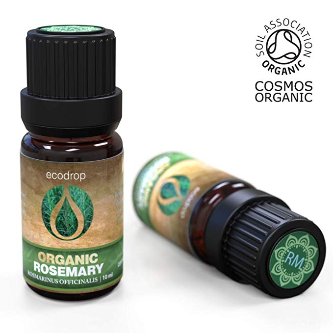 Organic Rosemary Essential Oil, 10ml - ecodrop