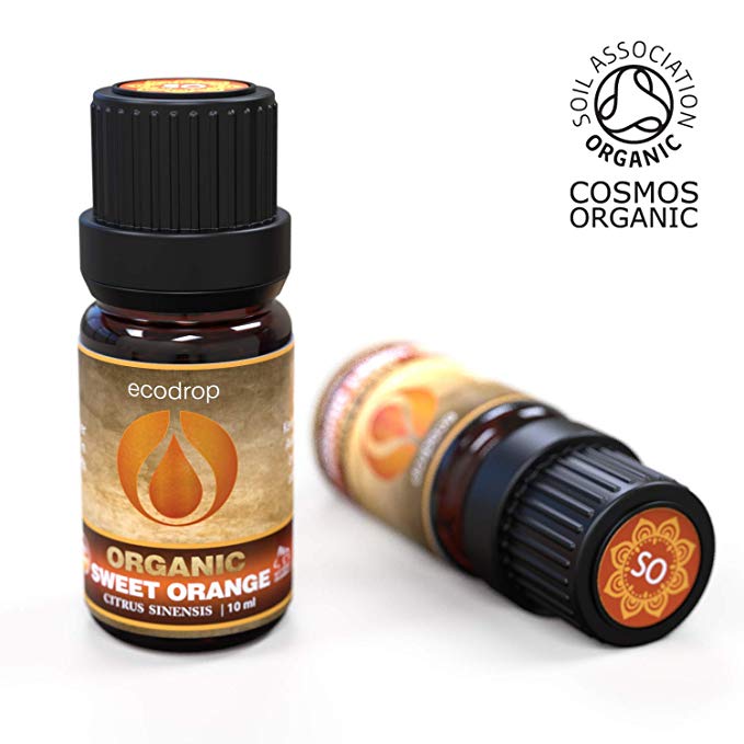 Organic Sweet Orange Essential Oil, 10ml - ecodrop