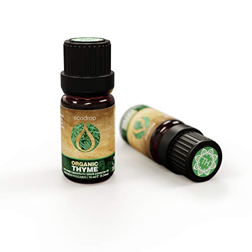 Organic Thyme Essential Oil, 10ml - ecodrop
