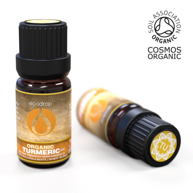 Organic Turmeric Essential Oil, 10ml - ecodrop