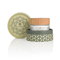 Ecodrop Organic Face Cream 50ml jar with bamboo lid and gift tube on white