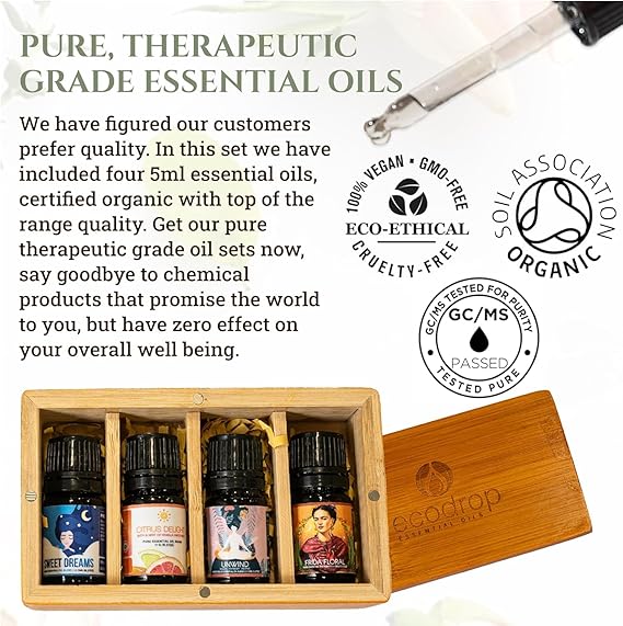 Calming Oil Blend Collection 4 x 5ml - ecodrop