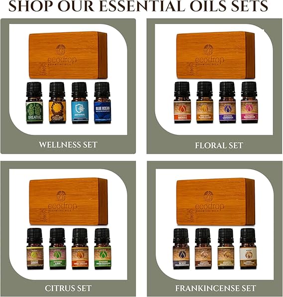 Calming Oil Blend Collection 4 x 5ml - ecodrop