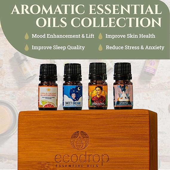Calming Oil Blend Collection 4 x 5ml - ecodrop