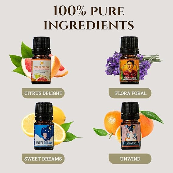 Calming Oil Blend Collection 4 x 5ml - ecodrop