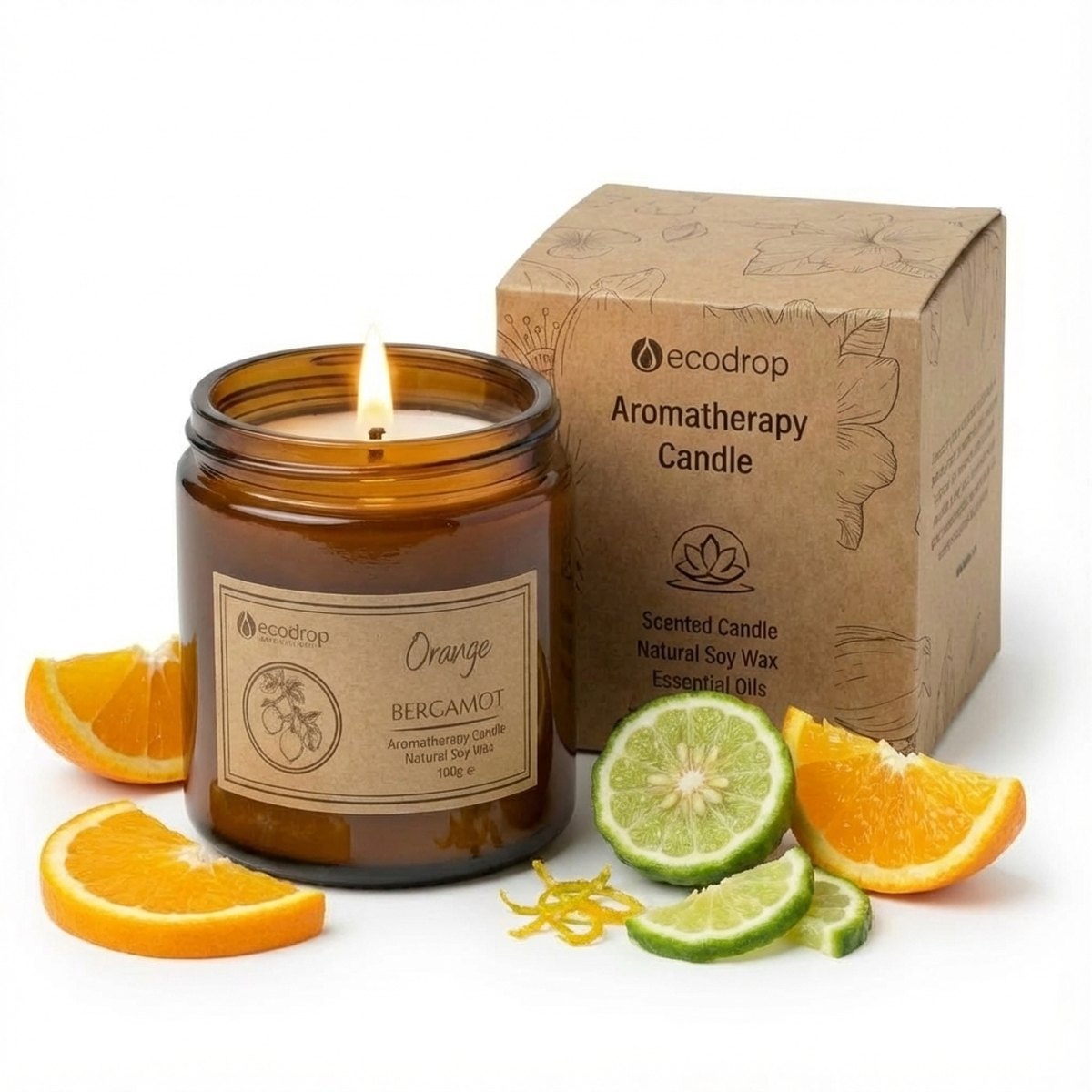 Orange Bergamot candle