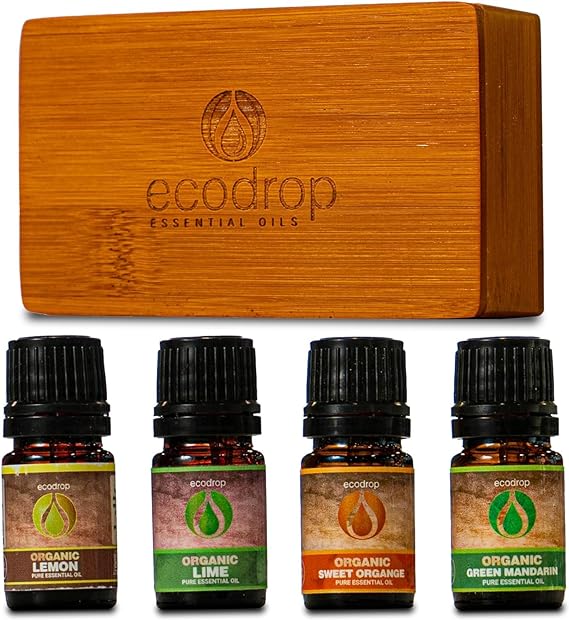 Citrus Essential Oil Collection 4 x 5ml - ecodrop