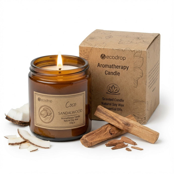 Ecodrop Coco Sandalwood candle