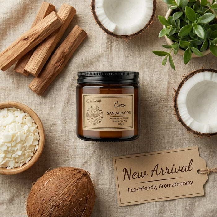 Ecodrop Coco Sandalwood candle