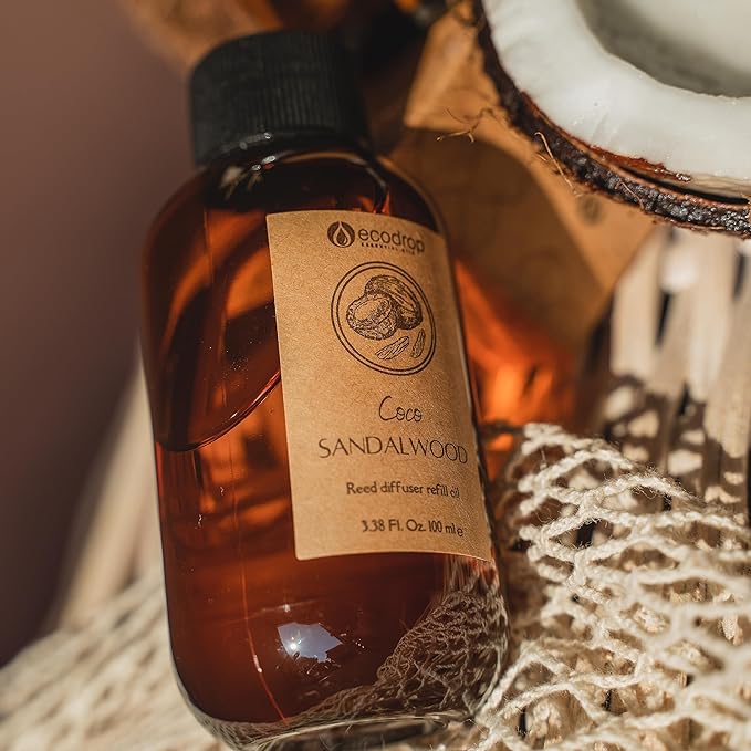 Coco Sandalwood Reed Diffuser - ecodrop