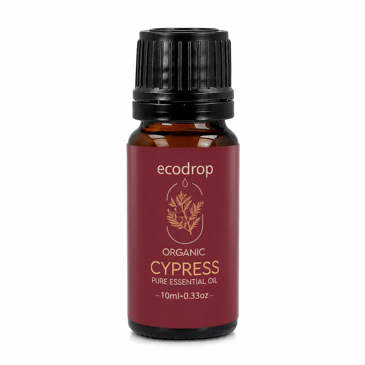Organic Cypress Essential Oil 10ml dropper bottle