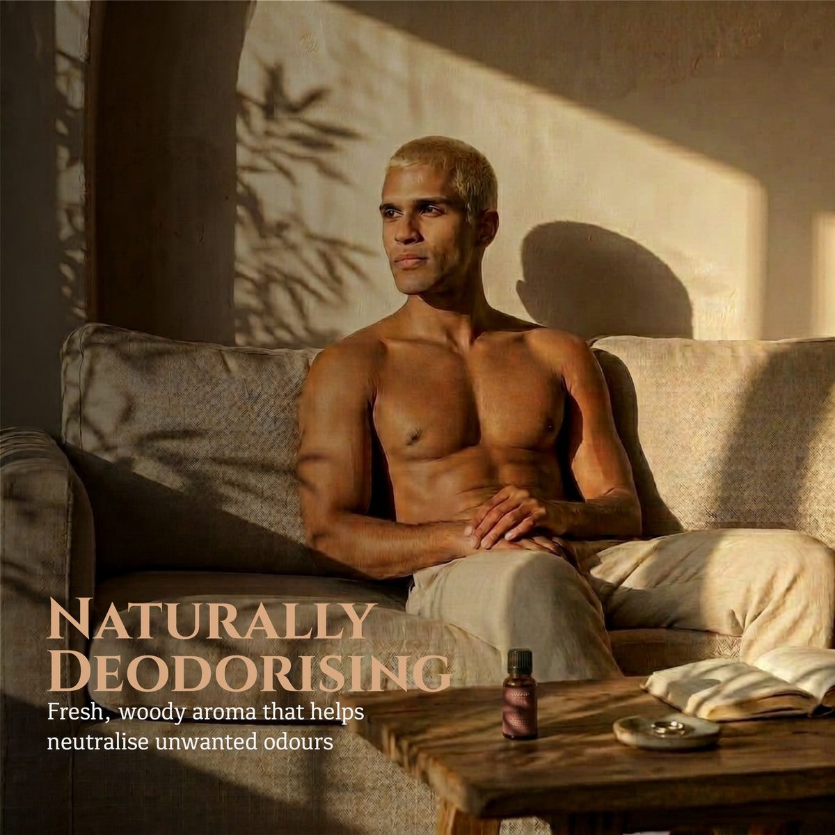 Cypress - naturally deodorising, fresh woody aroma