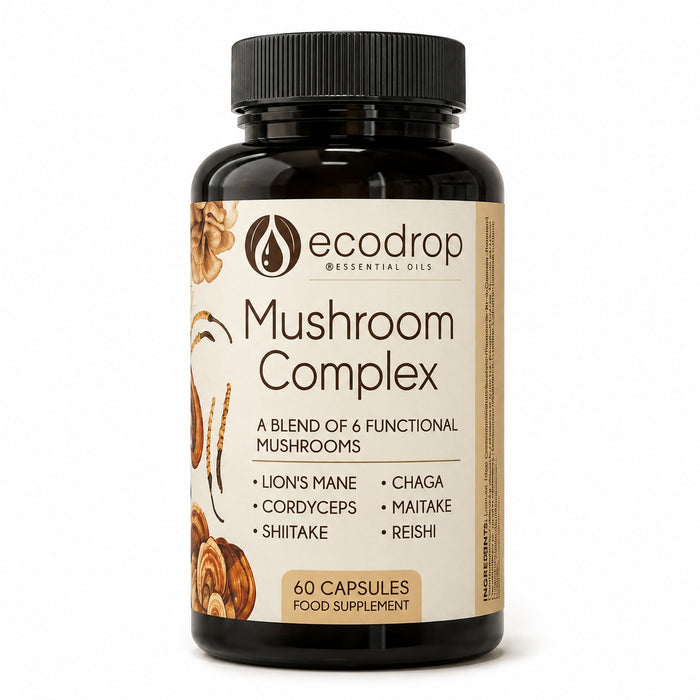 Ecodrop Mushroom Complex 60 capsules bottle
