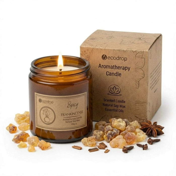 Ecodrop Spicy Frankincense candle