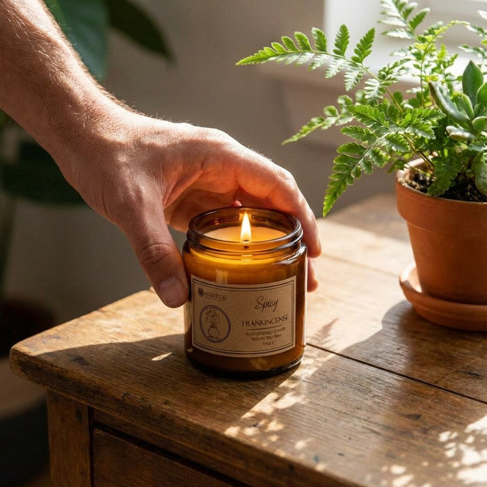 Ecodrop Spicy Frankincense candle