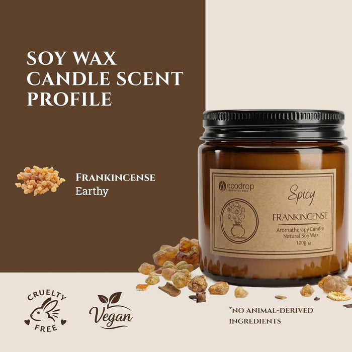 Ecodrop Spicy Frankincense candle