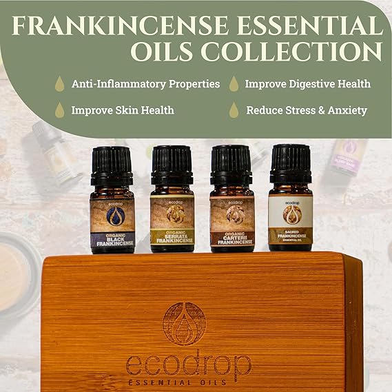 Frankincense Essential Oil Collection 4 x 5ml - ecodrop