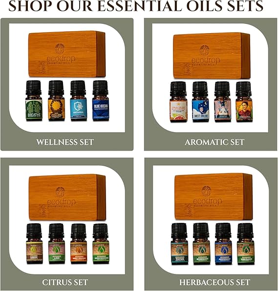 Frankincense Essential Oil Collection 4 x 5ml - ecodrop