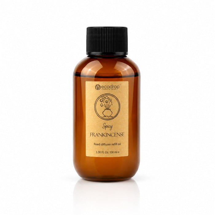 Spicy Frankincense Reed Diffuser refill bottle