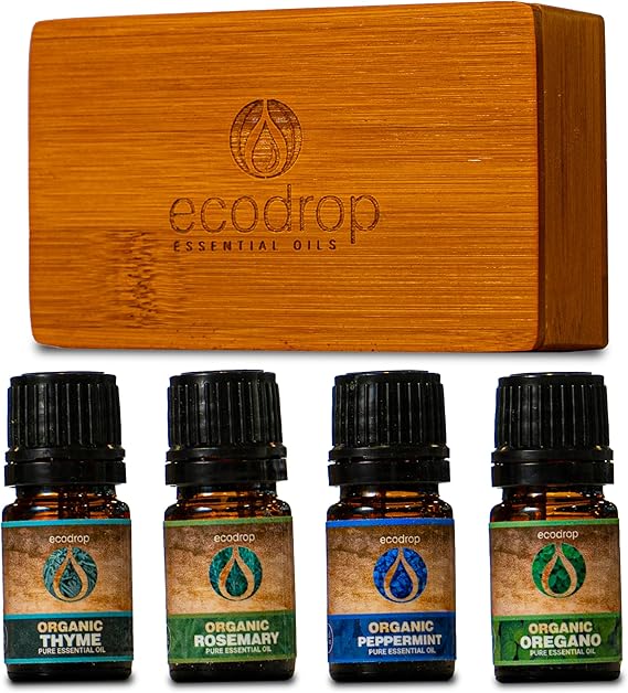 Herbaceous Essential Oil Collection 4 x 5ml - ecodrop