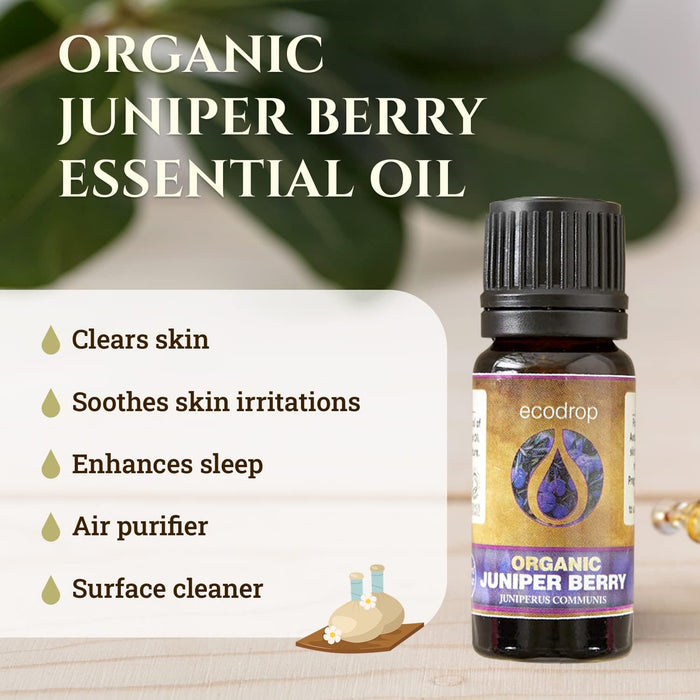 Juniper Berry Essential Oil - 10ml - ecodrop