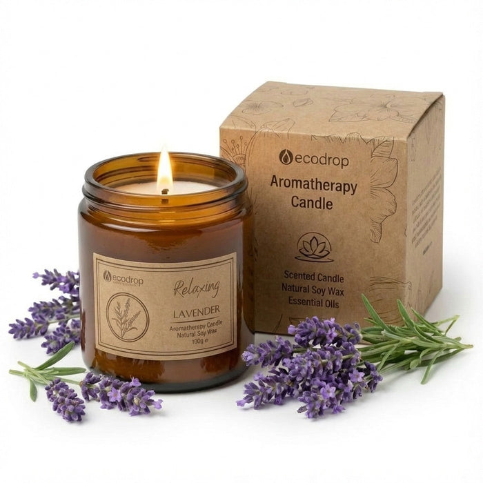 Ecodrop Lavender candle