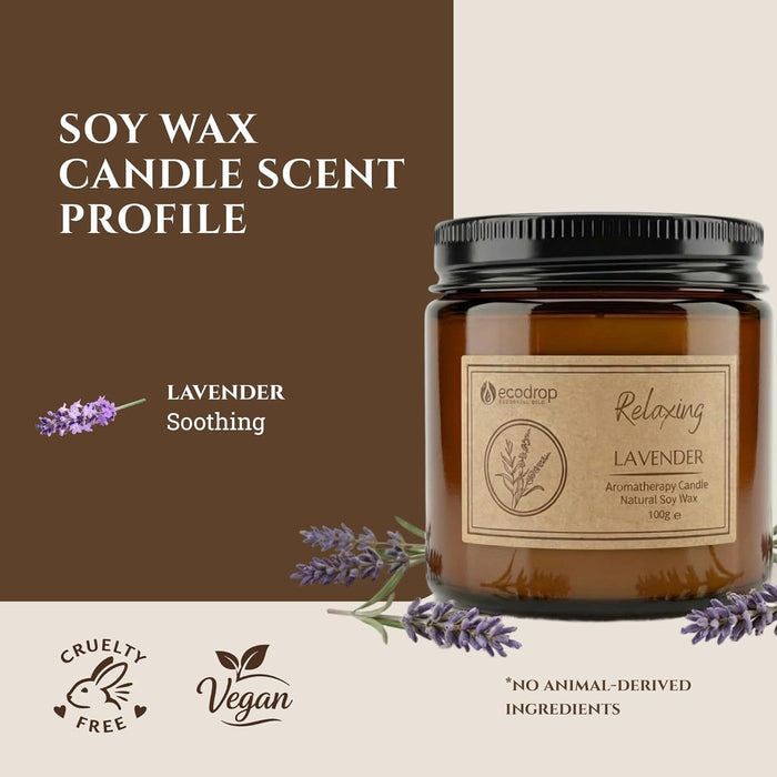 Ecodrop Lavender candle