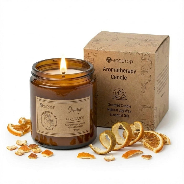 Ecodrop Orange & Bergamot candle