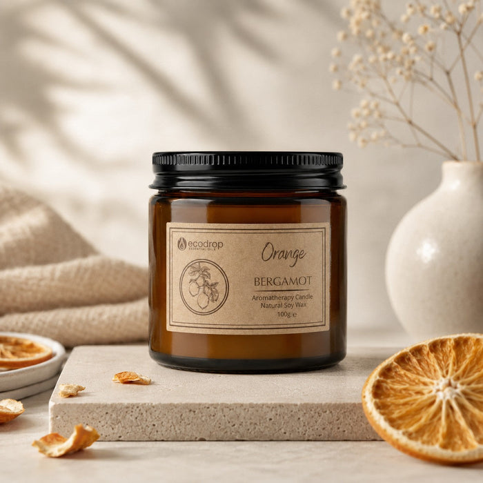 Ecodrop Orange & Bergamot candle