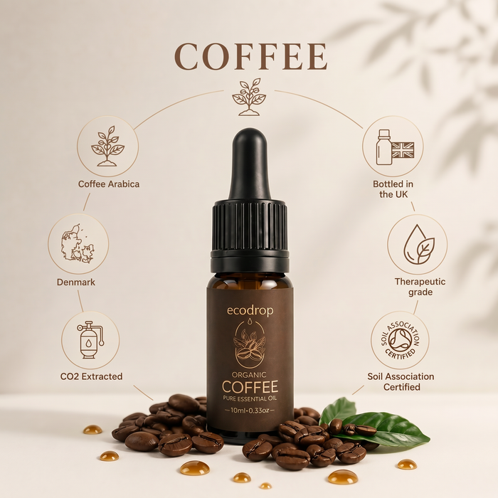 Organic Coffee Essential Oil, 10ml