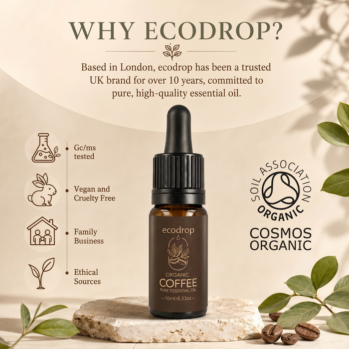 Organic Coffee Essential Oil, 10ml