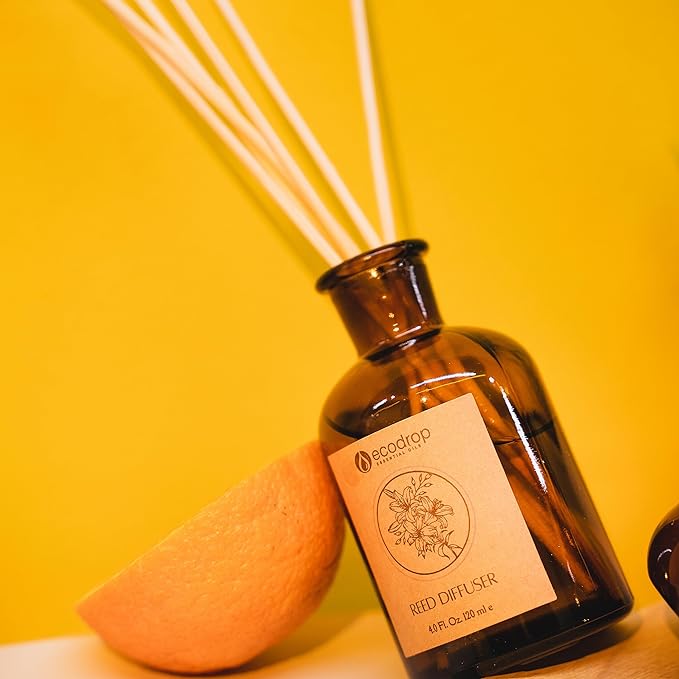 Orange Bergamot Reed Diffuser - ecodrop