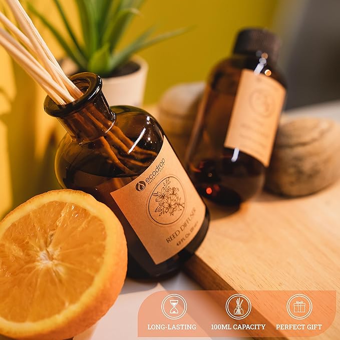 Orange Bergamot Reed Diffuser - ecodrop