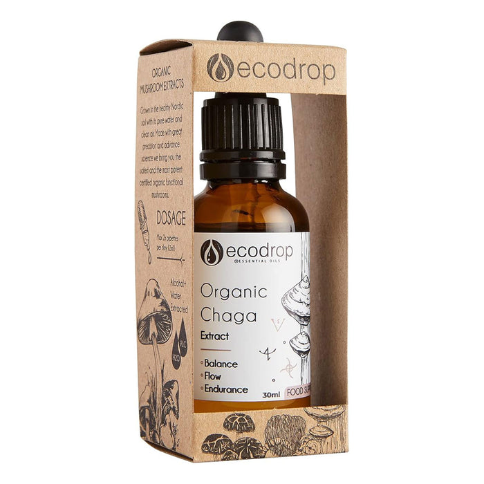 Organic Chaga Mushroom Double Extract Liquid