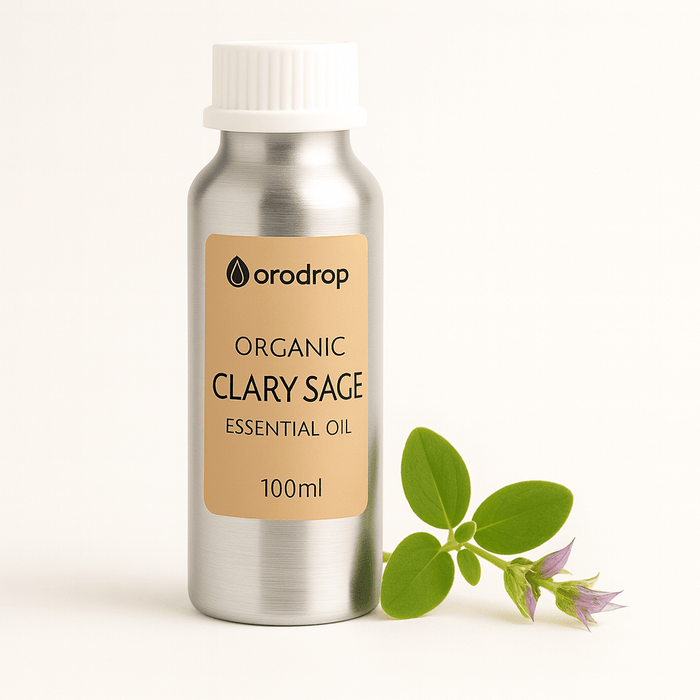 Organic Clary Sage Essential Oil 10ml - ecodrop